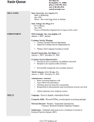 Scholastic CV Template (A4)