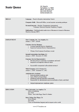 Compact CV Template (A4)