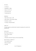 Efriendly Internship CV (A4)