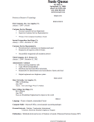 IT CV Template