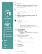 Social Media CV Letter