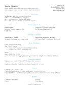 Student Scholarship Resume CV Letter