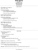 Technical CV Template